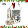 Decorative Money Bag Ornament Christmas Cash Gift Stocking, Holder Hanging Ornament, Unique Holiday Surprise Decoration for Xmas Tree Keepsake