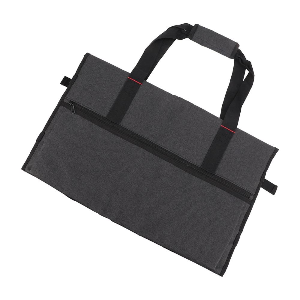 24 Inch Monitor Carrying Case With Handle Black LCD Screen Carrying Case Frosted Cloth Monitor Protective Bag Screen Protection
