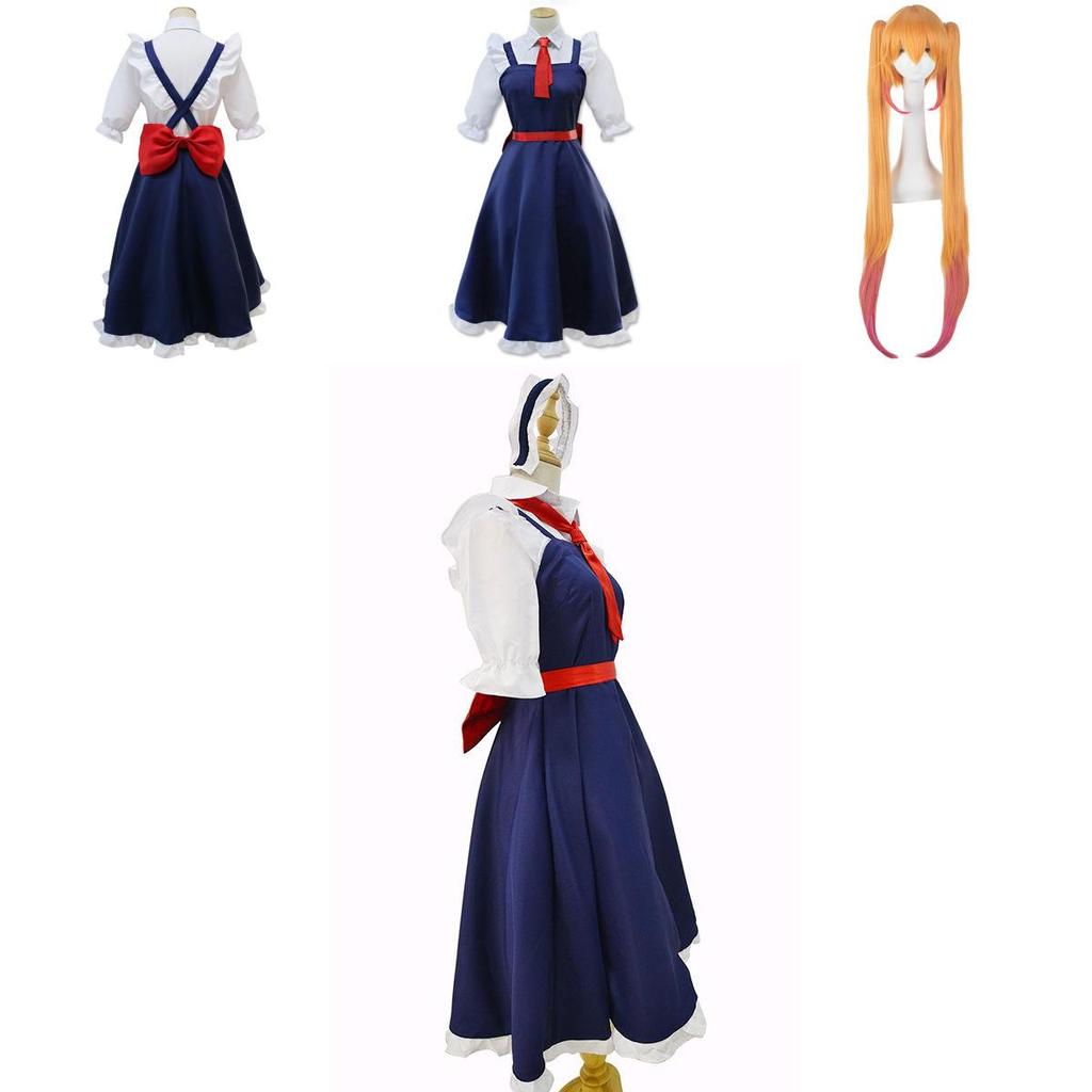 Stylish Miss Kobayashi's Dragon Maid Tohru Maid Dress Cosplay Costume With Comfortable Fit And Unique Design