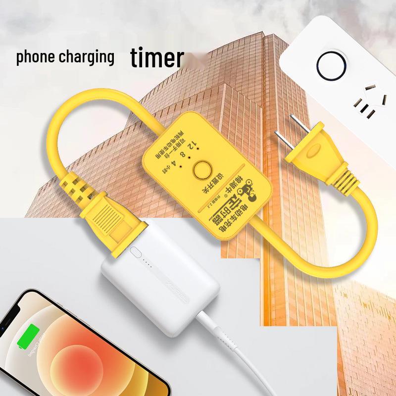 Automatic Power-Off Timer Socket for Charging Devices (10A)