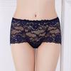 Sexy Lace Women's Panties Middle Waist Hollow Briefs Underwear Female Breathable Underpants Plus Size Comfort Intimates Lingerie