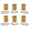 T-Top-Bewertetes 6-teiliges Motorölfilter-Kit 94810722200 Für 911 Cayenne Panamera V6 V8 Teile Zubehör