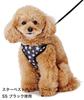 Petio ARFaShion Star Best Harness Lead Black for Small Dogs SS Size