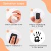 Safe Non Toxic Baby Handprint Footprint Ink Pad For Infant Pet Paw Print Easy Clean Cute Keepsake Photo Frame Accessories