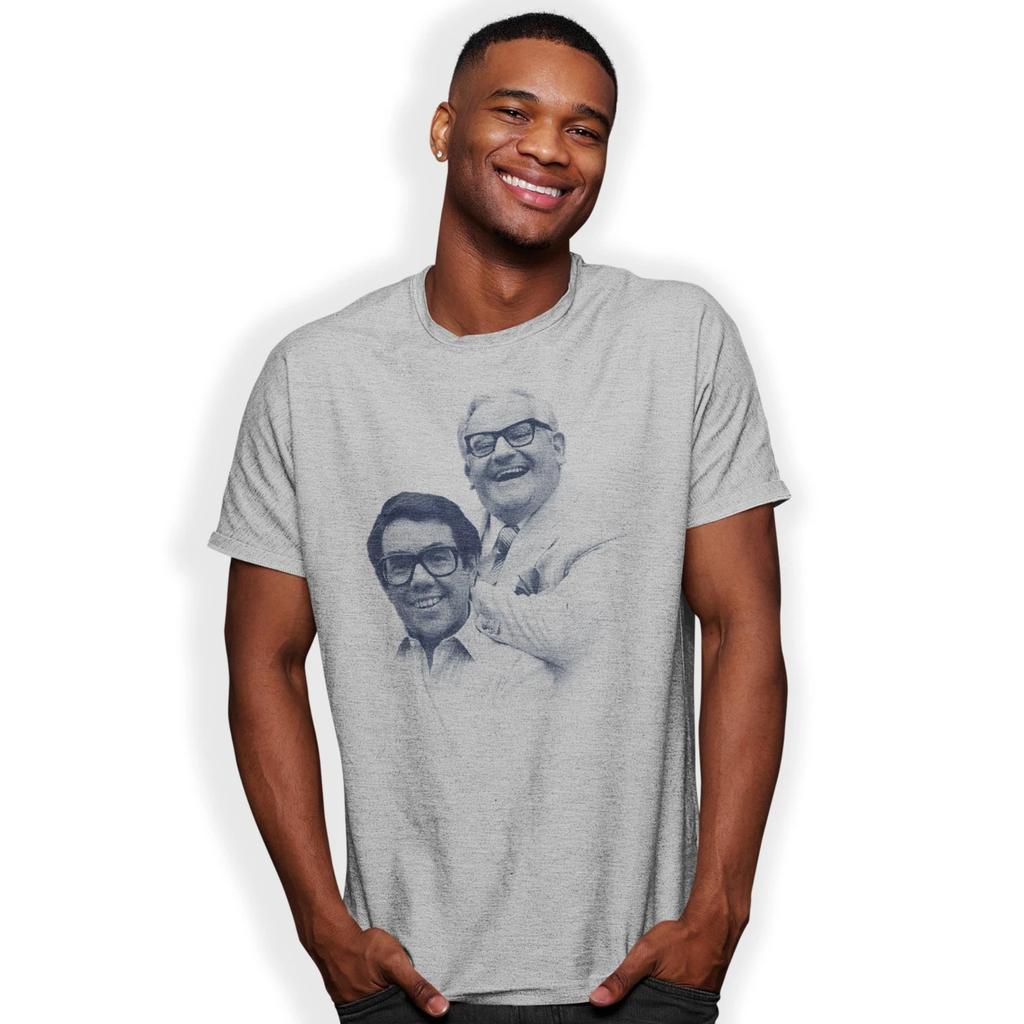 Ronnie Corbett and Ronnie Barker T-Shirt Classic Comic Actors On Screen Heroes