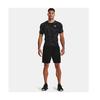 Under Armour Μπλουζάκι Ανδρικό Κοντομάνικο με Λογότυπο και Στρογγυλή Λαιμόκοψη Μαύρο-Καμουφλάζ 1361519-001