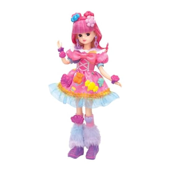 TAKARA TOMY Licca-chan Doll LD-29 Neo Decora Licca-chan Dress-up Pretend Play Toy Ages 3 and up