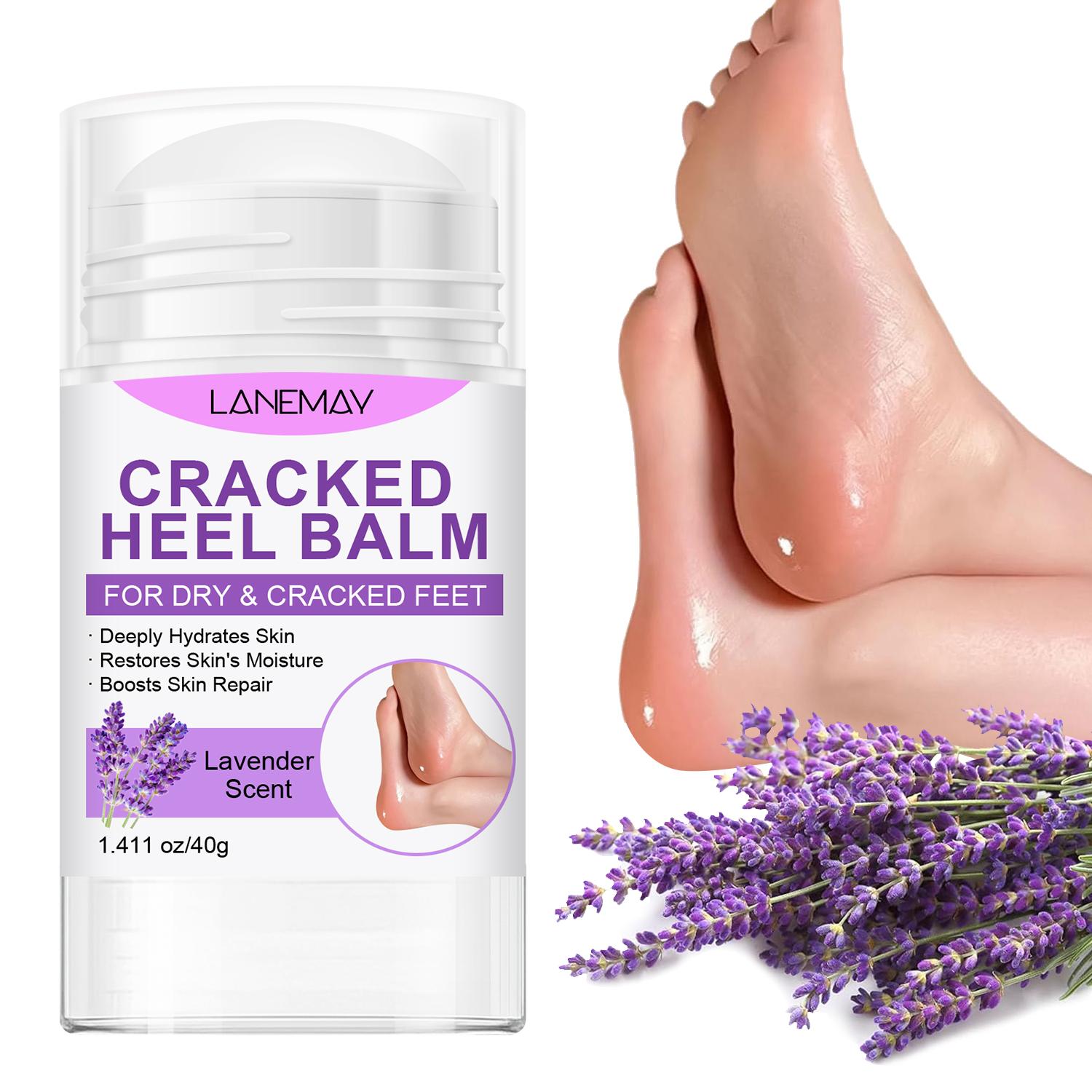 

Cracked Heel Balm-Deeply Hydrates Skin-Restores Skin s Moisture-Boosts Skin Repair-Suitable For All Skin Types, 40g