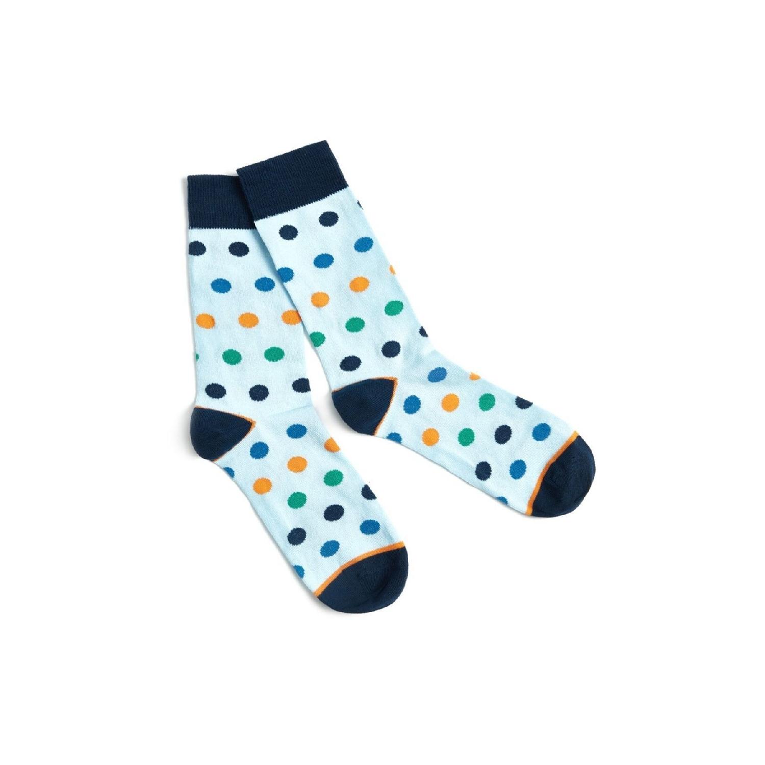 

Pek Patterned Blue Socks 35-40 синій