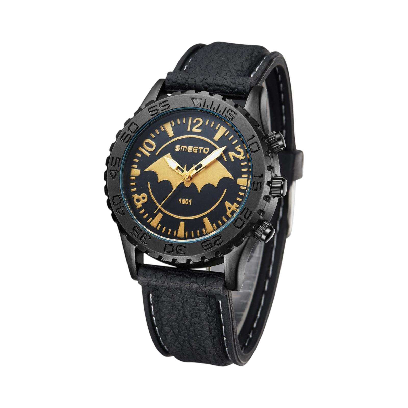 

Мужские водонепроницаемые светящиеся наручные часы-будильник для бега One Size чёрный