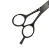 DEEDS GDZ Titanio Negro de Tijeras Japonesas para Peluqueros Profesionales y Cortadores de Pelo [PF] Tijeras, 6.0 pulgadas, Especialista,