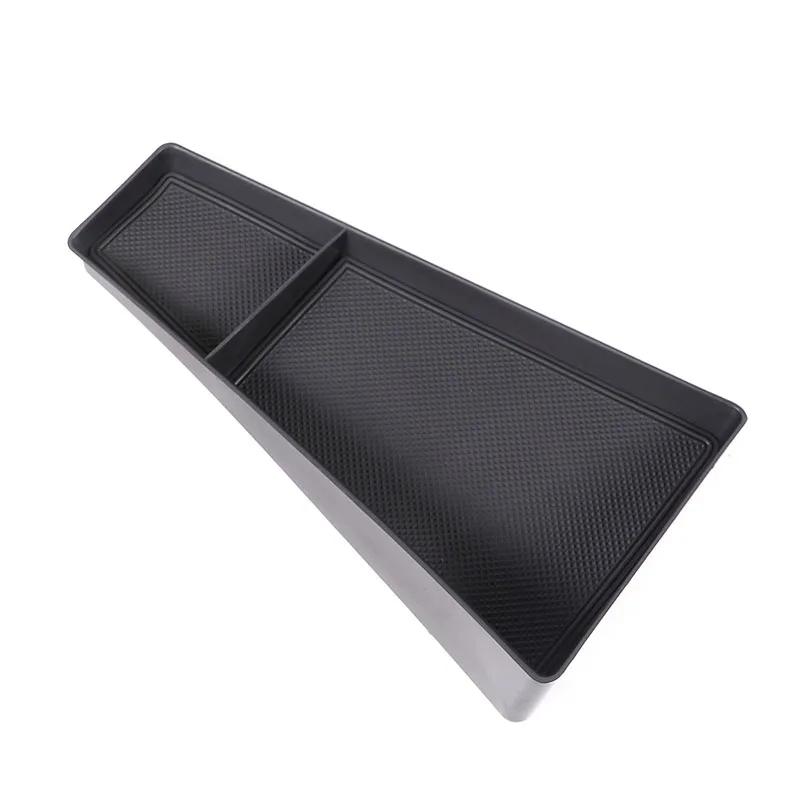 

For BMW 5 Series G60 2026 Car Central Control Navigation Screen Rear Storage Box Mobile Phone Tray Accessories чёрный