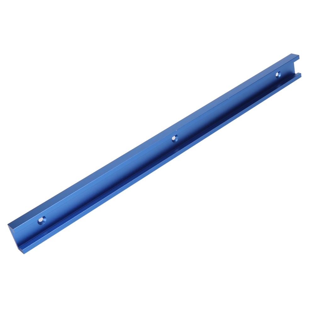 Aluminum T Track T Slot Miter Track Jig Tools for Woodworking Router Table (300mm)