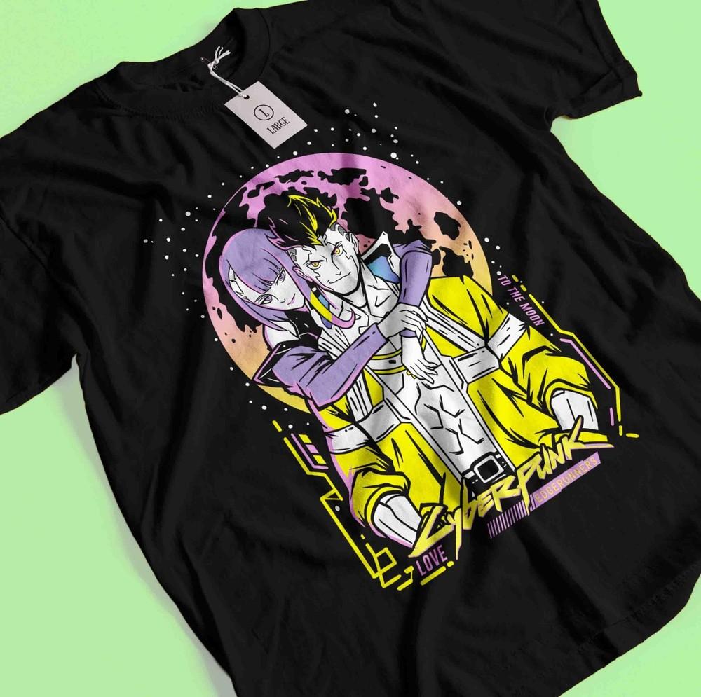 Vintage Speciální Anime Láska Tričko Japonské tričko Anime tričko Manga Dárkové tričko