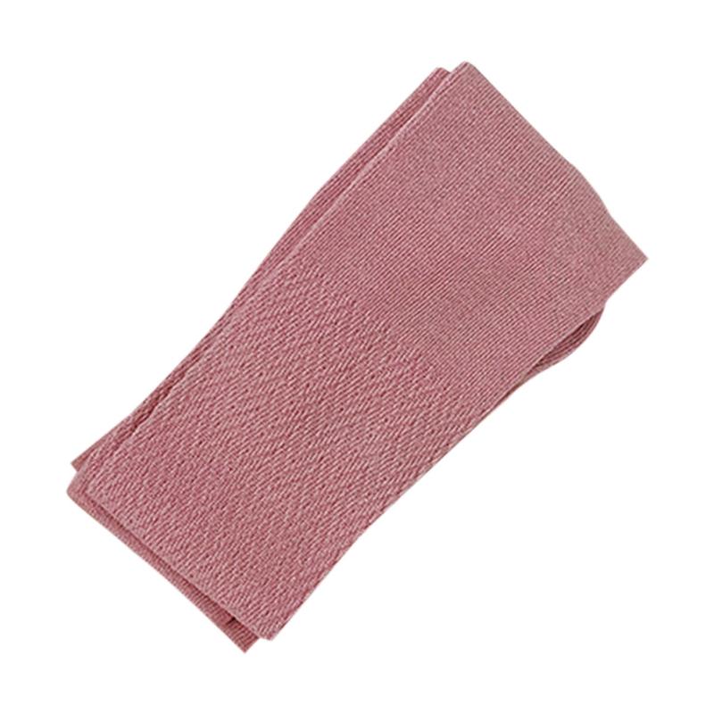 Girls Pantyhose Solid Color Wave Pattern Kids Pantyhose Combed Cotton Elastic Dance Pantyhose