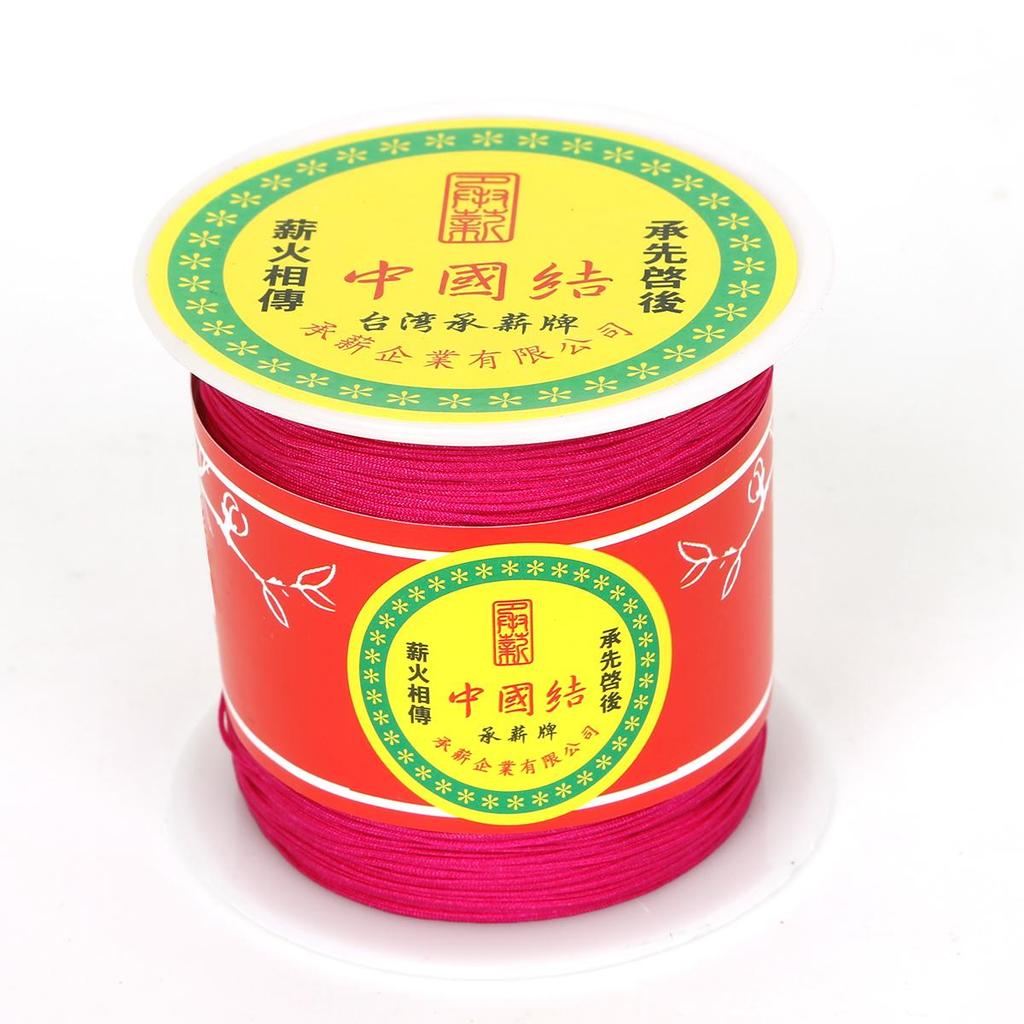 91-274Meter Cotton Cord Nylon Cord Thread String DIY Beading Braided Bracelet Jewelry Making