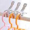 6Pcs Clothes Clips Stainless Steel Opening Clip Hanger Retainer Beach Towel Clips Keep Your Towel Clothes From Blowing Away Windproof Clip