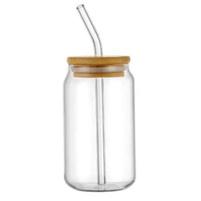 1 Stück erhältlich: Einmachgläser, Kaffeebecher mit Strohhalmen, Deckel, Eiskaffeegläser, Getränkesaftbecher für Cocktails, Whisky