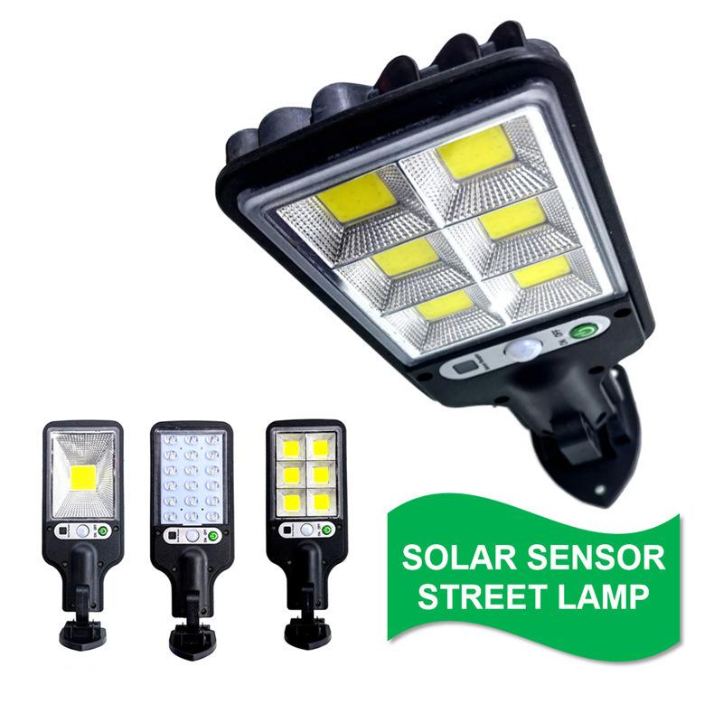 Solar Street Lights LED Lamp Outdoor Waterproof Wall Lamp Remote Light Solar Powered LED Motion Sensor Light for Garden Lighting