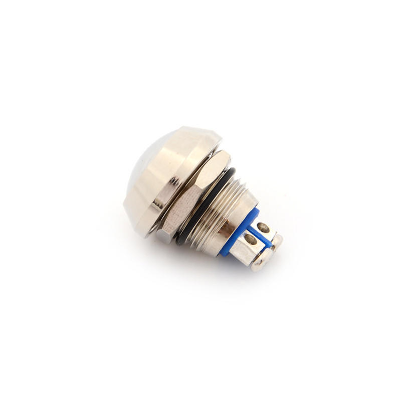 Sale Domed Waterproof Metal 12Mm Momentary Push Button Switch