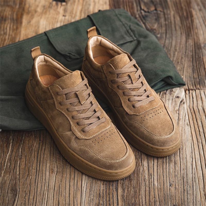 Herrenschuhe 2026 neue Retro vielseitige trendige Schuhe Freizeitschuhe Herren Arbeitskleidung Board-Schuhe