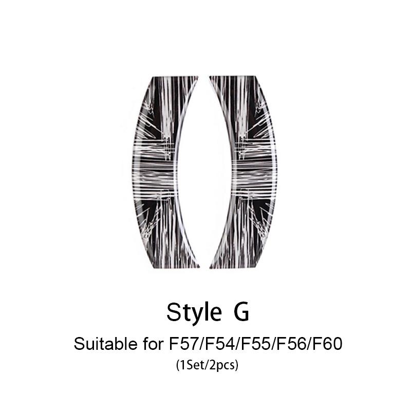 Car LCD 6.5 Inches Decoration Sticker Interior Styling Accessories For MINI One Cooper Clubman F54 F55 F56 F57 F60