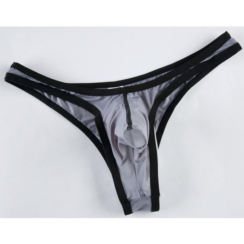 Men's Trendy Semi-Transparent Ice Silk Elephant Trunk Underwear
