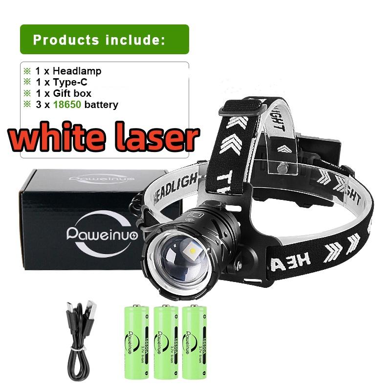 2024 XHP360 Super Powerful LED Headlamp 18650 USB Rechargeable Headlight High Power Camping Fishing Waterproof Head Lamp