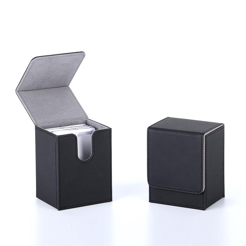 

Портативный кожаный магнитный держатель для карт для Yu-Gi-Oh! Планет Кард PT Грейдированные Слэбы