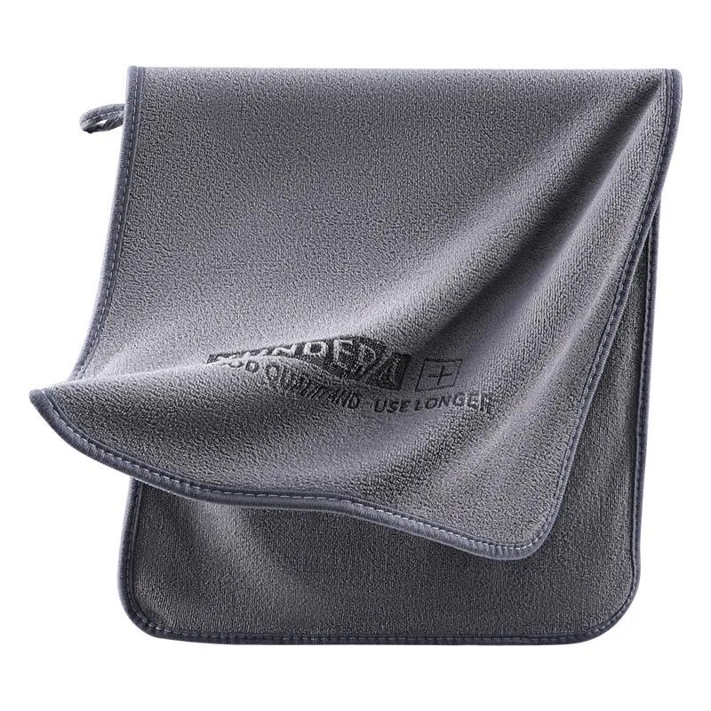 Car Wash Towel Universal Cleaning Drying Cloth Auto Body Care Washing Wipe Rag 30/40/60cm High-end Microfiber Thicken 1/2pcs