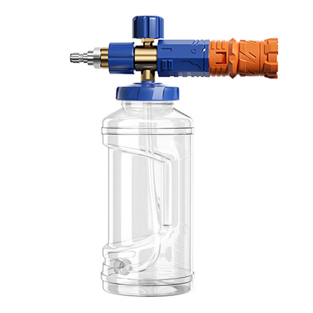 Professional Car Wash Foam Pot 1000ML High Pressure Sprayer Adjustable Water and Foam Control for Effective Cleaning
