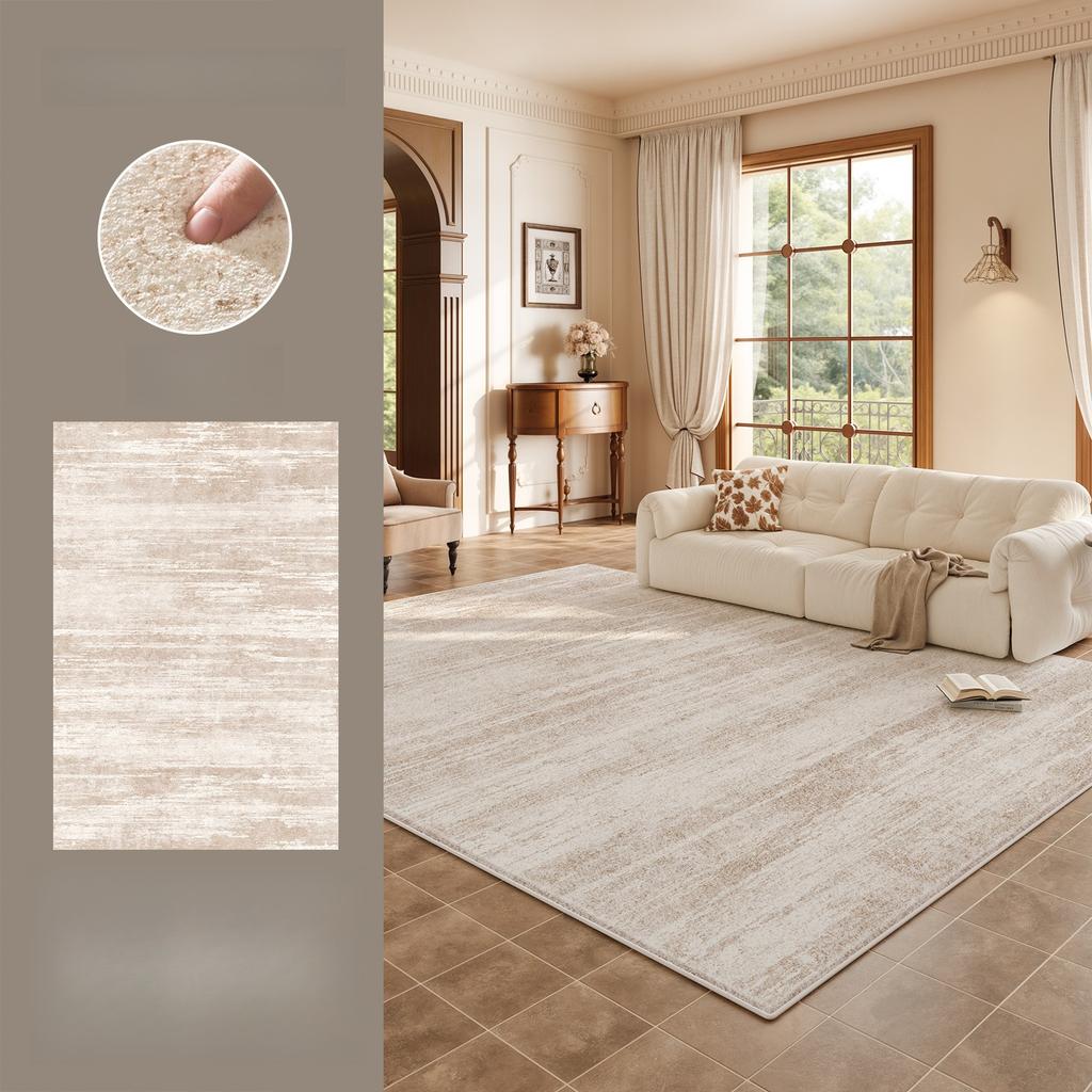 Large Area Living Room Decoration Thick Plush Carpet Modern Style Rugs for Bedroom Fluffy Soft Study Floor Mat Home Washable Rug