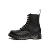 1460 Fashion Round Toe Lace-Up Short Boots Women Boots Black 26104001