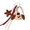 Retro Cartoon Rag Doll Pendant: Autumn & Winter Backpack Keychain Ornament