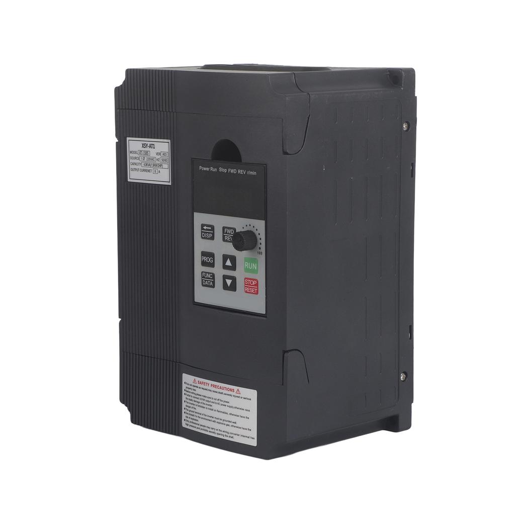 220V Single Phase Variable Frequency Drive VFD Speed Controller for 3 Phase 1.5kW AC Motor