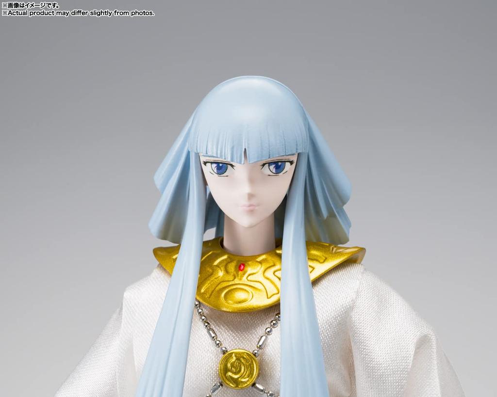 TAMASHII NATIONS Saint Cloth Myth Saint Seiya Polaris Hilda Boden Ungefähr 160 mm Bemalte Bewegliche Figur -Odins Agent- ABS&PVC&Stoff