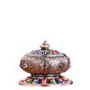 Zen Alloy Incense Burner with  Aromatherapy Home Fragrance SandalwoodCenser Elegant Home Decor for LivingRoomOffice Tea Ceremony