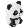 ABS Solar Panda Figurine 3inch Fortune Panda Statue  Indoor Living Room Decor