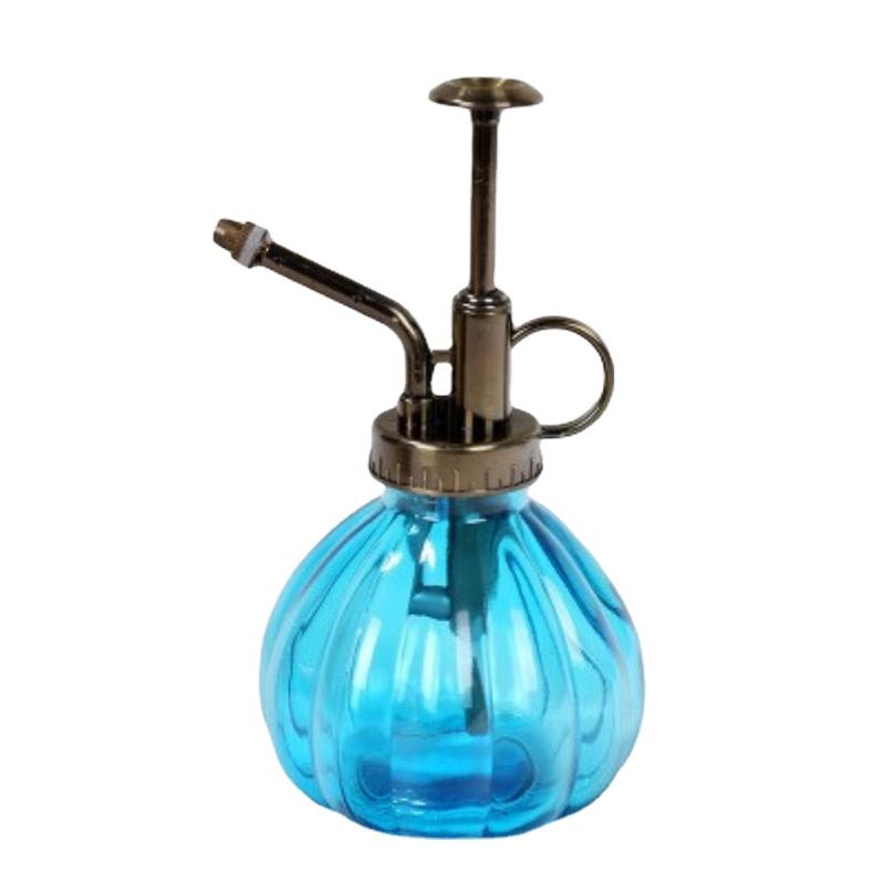 1 Stück Glasgießkanne Topf Vintage Pflanzensprüher Messing Drucksprüher Retro Kürbis Sprühflasche Antik Kupfer Sprinkler