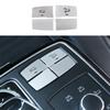 Suspension Adjustment Button Trim Fit For Benz GL ML Silver Aluminum 2012-2016