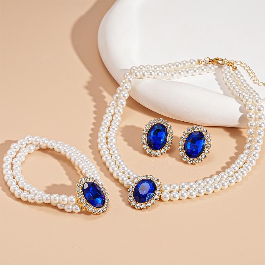 

High-End Multi-Layer Tassel Pearl Necklace - European & American Fashion Design