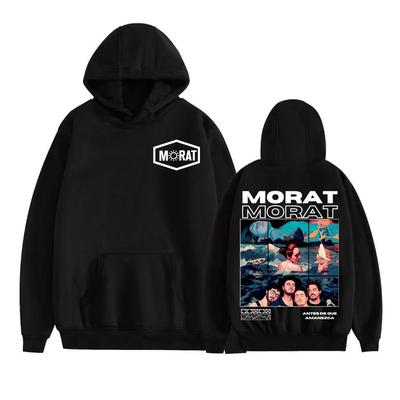 Band Morat Musikalbum 2025 Merch Sweatshirt Herrenmode Hip Hop Rock Style Hoodies Unisex Casual Baumwoll-Langarmpullover