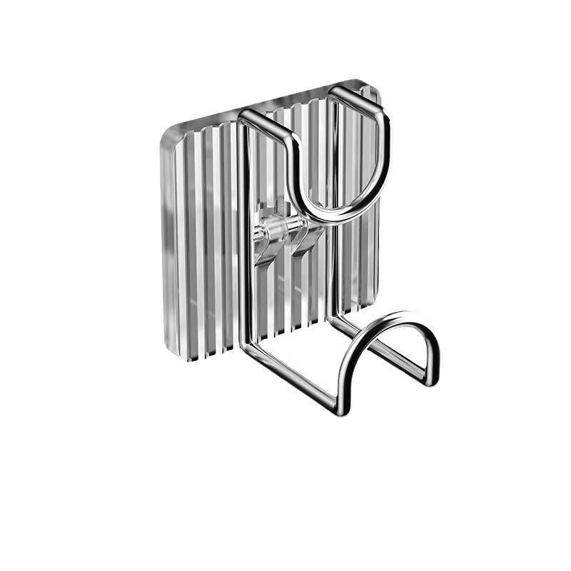 Punch-Free Wall-Mounted Basin Hooks (2-Pack)