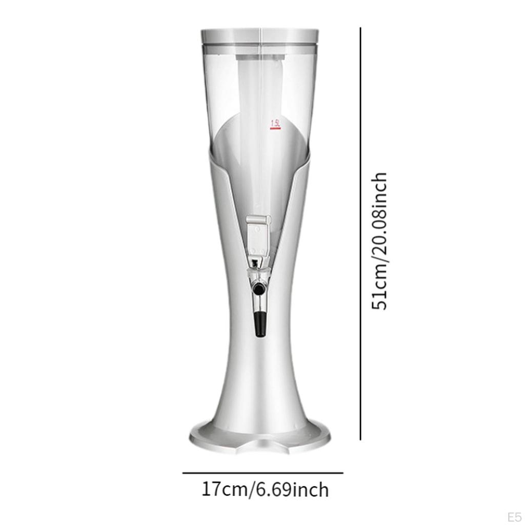 Beer Dispenser with Spigot Pourer Drink Beverage Juice for Outdoor