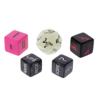 5ks Sex Kostky Zábava Dospělý Erotika Láska Sexy Postoj Pár Milovníci Humor Hra Hračka Novinka Dárek na večírek