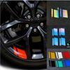 Motorcycle Sticker Car Wheel Reflective Sticker Tire Personality Creative Sticker Motorcycle Wheel Sticker Decorative