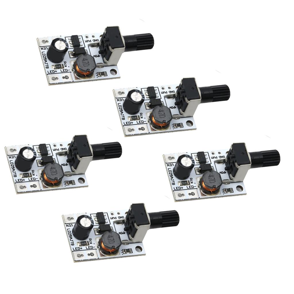 5pcs DC 6?24V 20W Adjustable Brightness LED Driver Switch PWM  Dimmer Controller