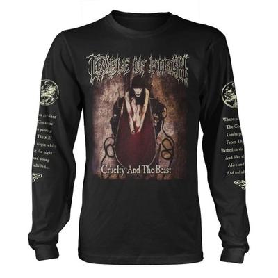 Cradle Of Filth Unisex-Erwachsene Cruelty And The Beast (2021) Langärmliges T-Shirt