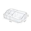 Luxury Large Capacity Transparent Makeup Organizer Box for Lipstick and Brush Storage