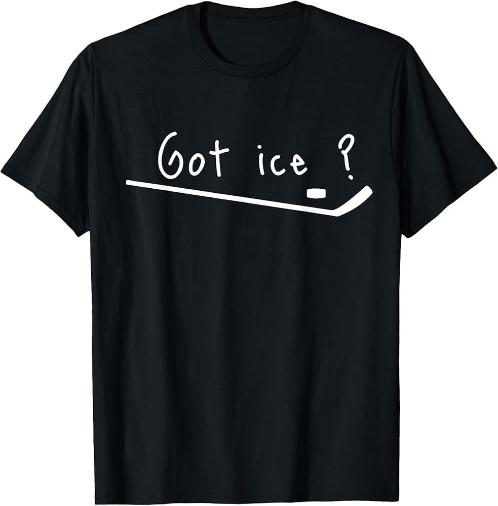 Ice Hockey TShirt Unisex T-Shirt L